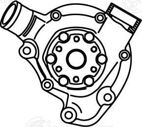 Luzar LWP 1541 - Водяний насос autocars.com.ua