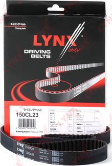 LYNXauto 150CL23 - Зубчатый ремень ГРМ autodnr.net