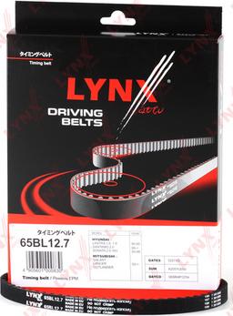 LYNXauto 65BL12.7 - Ремень ГРМ CHERRY Tiger 2.0 05>  HYUNDAI Lantra 1.6-1.8 90-95-Sonata 2.0 16V 94-98  MITSUBISHI Galan autodnr.net