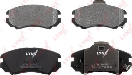 LYNXauto BD-3602 - Колодки тормозные передние HYUNDAI ElantraHD 06> - Sonata 01> - Tucson 04>  KIA Magentis 05> - Spo autodnr.net