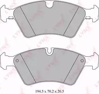 Allied Nippon ADB06060 - Тормозные колодки, дисковые, комплект avtokuzovplus.com.ua