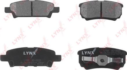 LYNXauto BD-5505 - Колодки тормозные задние MITSUBISHI LancerCS-X 1.5-2.0D 03> - Outlander 03> autodnr.net