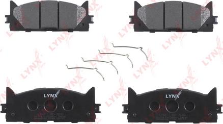 LYNXauto BD-7530 - Колодки тормозные передние TOYOTA CamryV40 06>  LEXUS ES350 07> autodnr.net