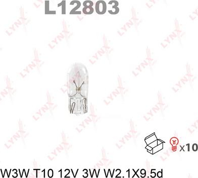 LYNXauto L12803 - Лампа накаливания autodnr.net