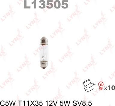 LYNXauto L13505 - Лампа накаливания autodnr.net