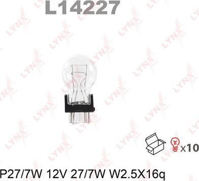 LYNXauto L14227 - Лампа накаливания autodnr.net