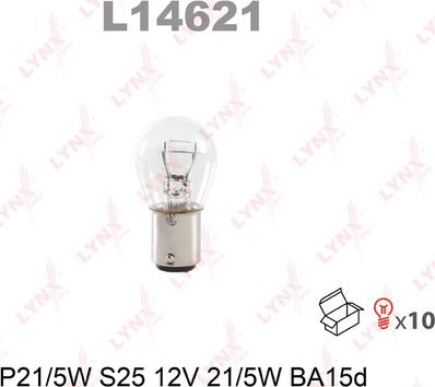 LYNXauto L14621 - Лампа розжарювання autocars.com.ua