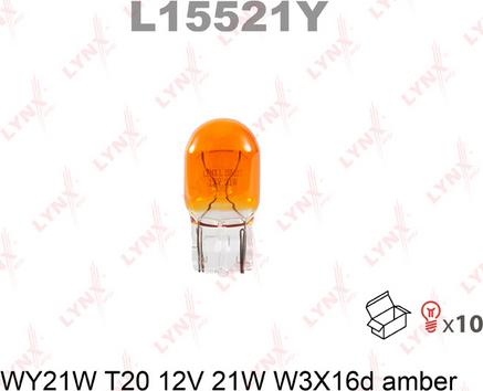 LYNXauto L15521Y - Лампа розжарювання autocars.com.ua