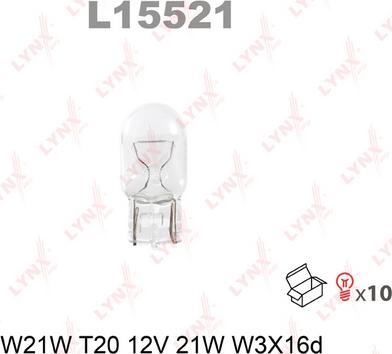 LYNXauto L15521 - Лампа накаливания autodnr.net