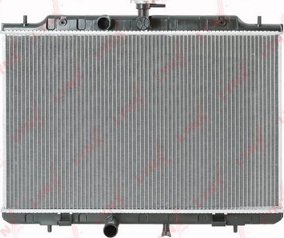 LYNXauto RB-1105 - Радиатор охлаждения паяный MT-CVT NISSAN X-TrailT31 2.0-2.5 07-13 autodnr.net