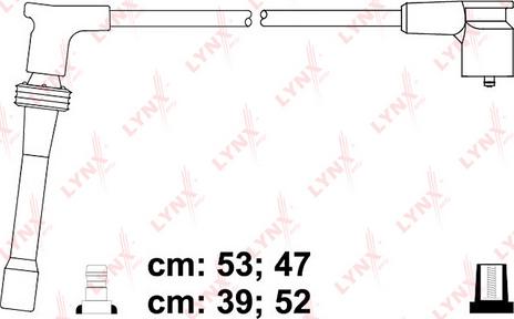 LYNXauto SPC4613 - Комплект проводов зажигания autodnr.net