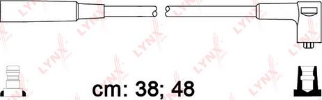LYNXauto SPC4616 - Комплект проводів запалювання autocars.com.ua