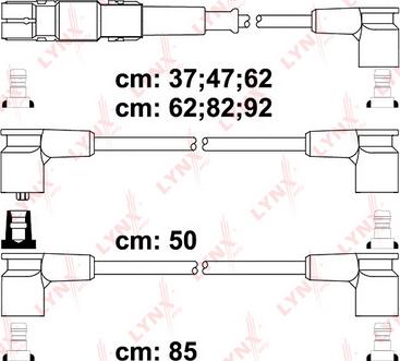 LYNXauto SPC5316 - Комплект проводів запалювання autocars.com.ua