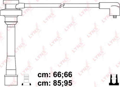 LYNXauto SPC5510 - Комплект проводов зажигания autodnr.net