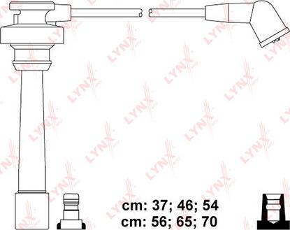 LYNXauto SPC5529 - Комплект проводов зажигания autodnr.net