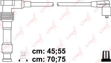 LYNXauto SPC5935 - Комплект проводів запалювання autocars.com.ua