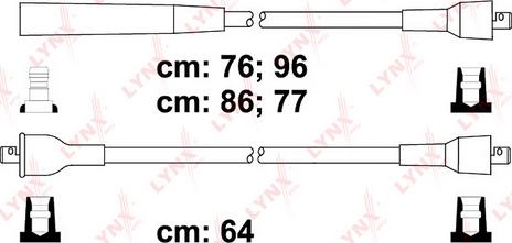 LYNXauto SPC5941 - Комплект проводов зажигания autodnr.net