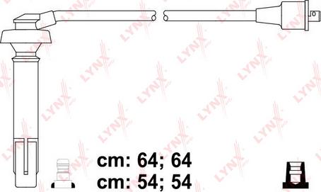 LYNXauto SPC7113 - Комплект проводів запалювання autocars.com.ua