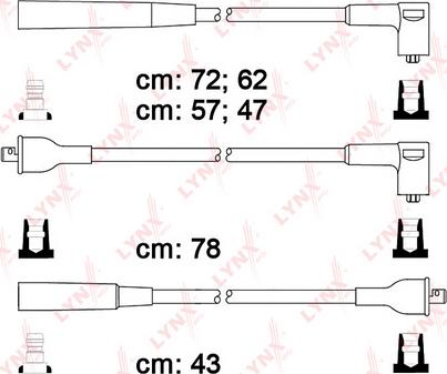 LYNXauto SPC7306 - Комплект проводов зажигания autodnr.net