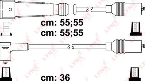 LYNXauto SPE8017 - Комплект проводов зажигания autodnr.net