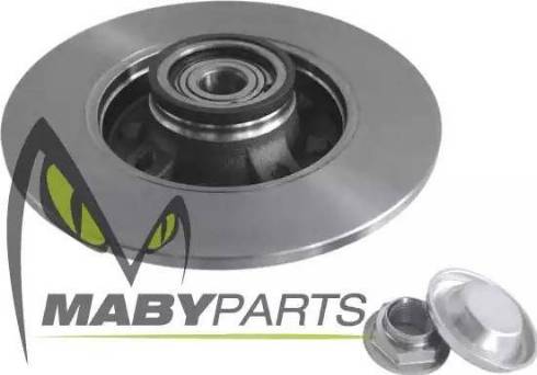 Mabyparts OBD313008 - Комплект гальм, дисковий гальмівний механізм autocars.com.ua