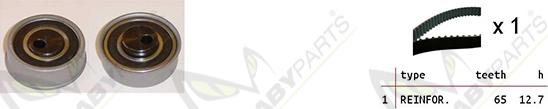 Mabyparts OBK010510 - Комплект ременя ГРМ autocars.com.ua