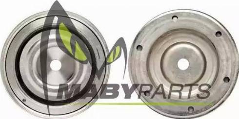 Mabyparts ODP111016 - Ремінний шків, колінчастий вал autocars.com.ua