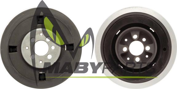 Mabyparts ODP111023 - Ремінний шків, колінчастий вал autocars.com.ua
