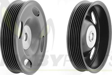 Mabyparts ODP111027 - Ремінний шків, колінчастий вал autocars.com.ua