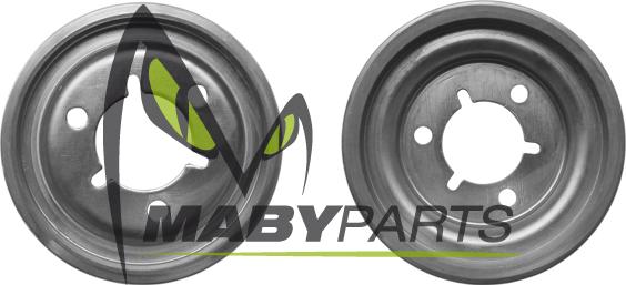 Mabyparts ODP121025 - Ремінний шків, колінчастий вал autocars.com.ua