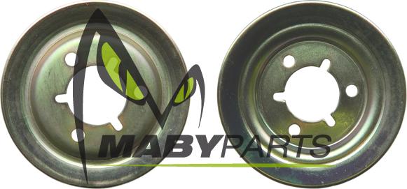 Mabyparts ODP121026 - Ремінний шків, колінчастий вал autocars.com.ua