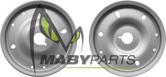 Mabyparts ODP121029 - Ремінний шків, колінчастий вал autocars.com.ua