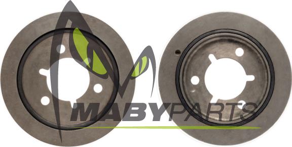 Mabyparts ODP212060 - Ремінний шків, колінчастий вал autocars.com.ua