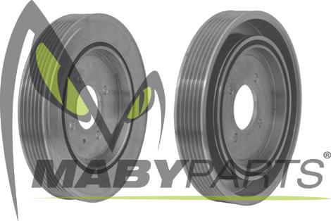 Mabyparts ODP212068 - Ремінний шків, колінчастий вал autocars.com.ua