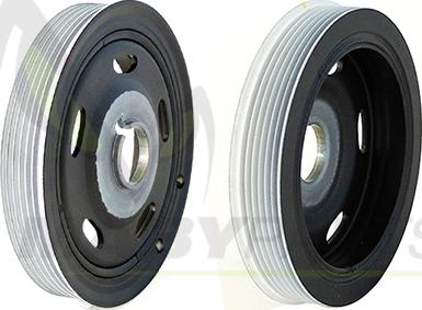 Mabyparts ODP212118 - Ремінний шків, колінчастий вал autocars.com.ua