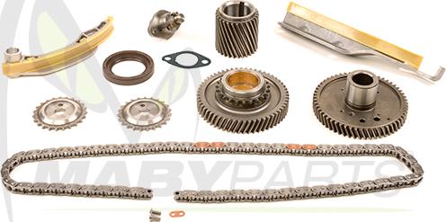 Mabyparts OTK030019 - Комплект ланцюга приводу распредвала autocars.com.ua