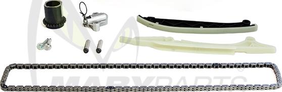 Mabyparts OTK030171 - Комплект ланцюга приводу распредвала autocars.com.ua