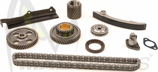 Mabyparts OTK031018 - Комплект ланцюга приводу распредвала autocars.com.ua