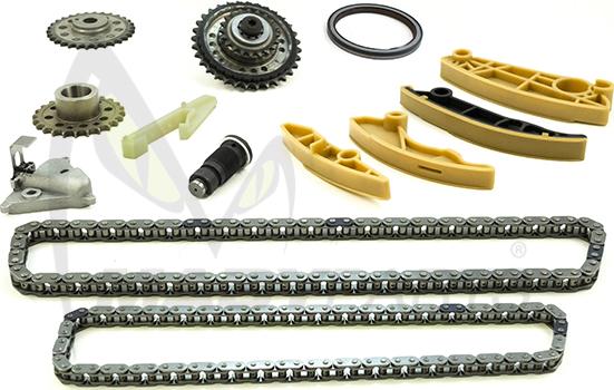 Mabyparts OTK033145 - Комплект ланцюга приводу распредвала autocars.com.ua