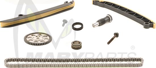 Mabyparts OTK036057 - Комплект ланцюга приводу распредвала autocars.com.ua