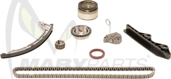 Mabyparts OTK930005 - Комплект ланцюга приводу распредвала autocars.com.ua