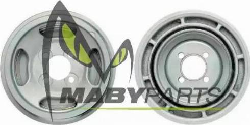 Mabyparts PV01190O - Ремінний шків, колінчастий вал autocars.com.ua