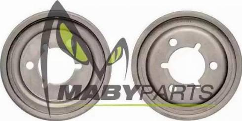 Mabyparts PV03585O - Ремінний шків, колінчастий вал autocars.com.ua