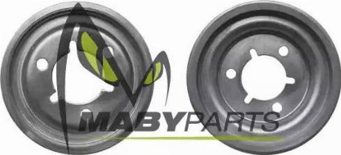 Mabyparts PV03596O - Ремінний шків, колінчастий вал autocars.com.ua