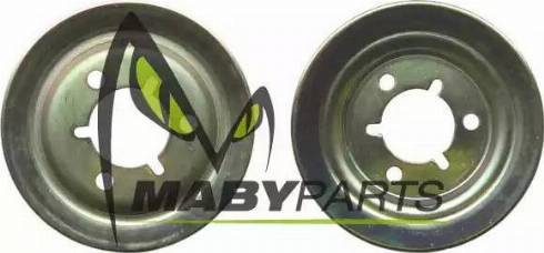 Mabyparts PV03598O - Ремінний шків, колінчастий вал autocars.com.ua