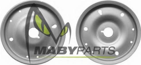 Mabyparts PV039150O - Ремінний шків, колінчастий вал autocars.com.ua