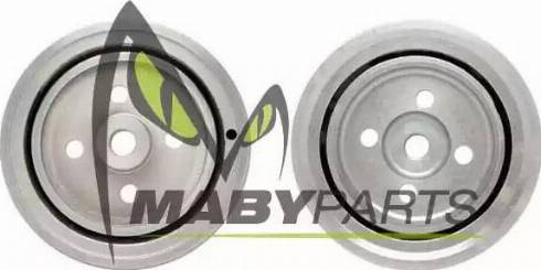 Mabyparts PV44099O - Ремінний шків, колінчастий вал autocars.com.ua