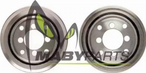 Mabyparts PV49998O - Ремінний шків, колінчастий вал autocars.com.ua