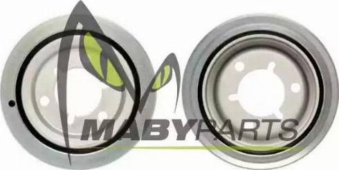 Mabyparts PV70590O - Ремінний шків, колінчастий вал autocars.com.ua