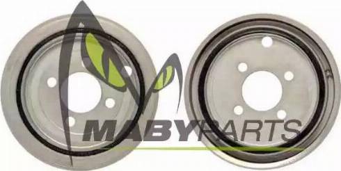 Mabyparts PV79593O - Ремінний шків, колінчастий вал autocars.com.ua